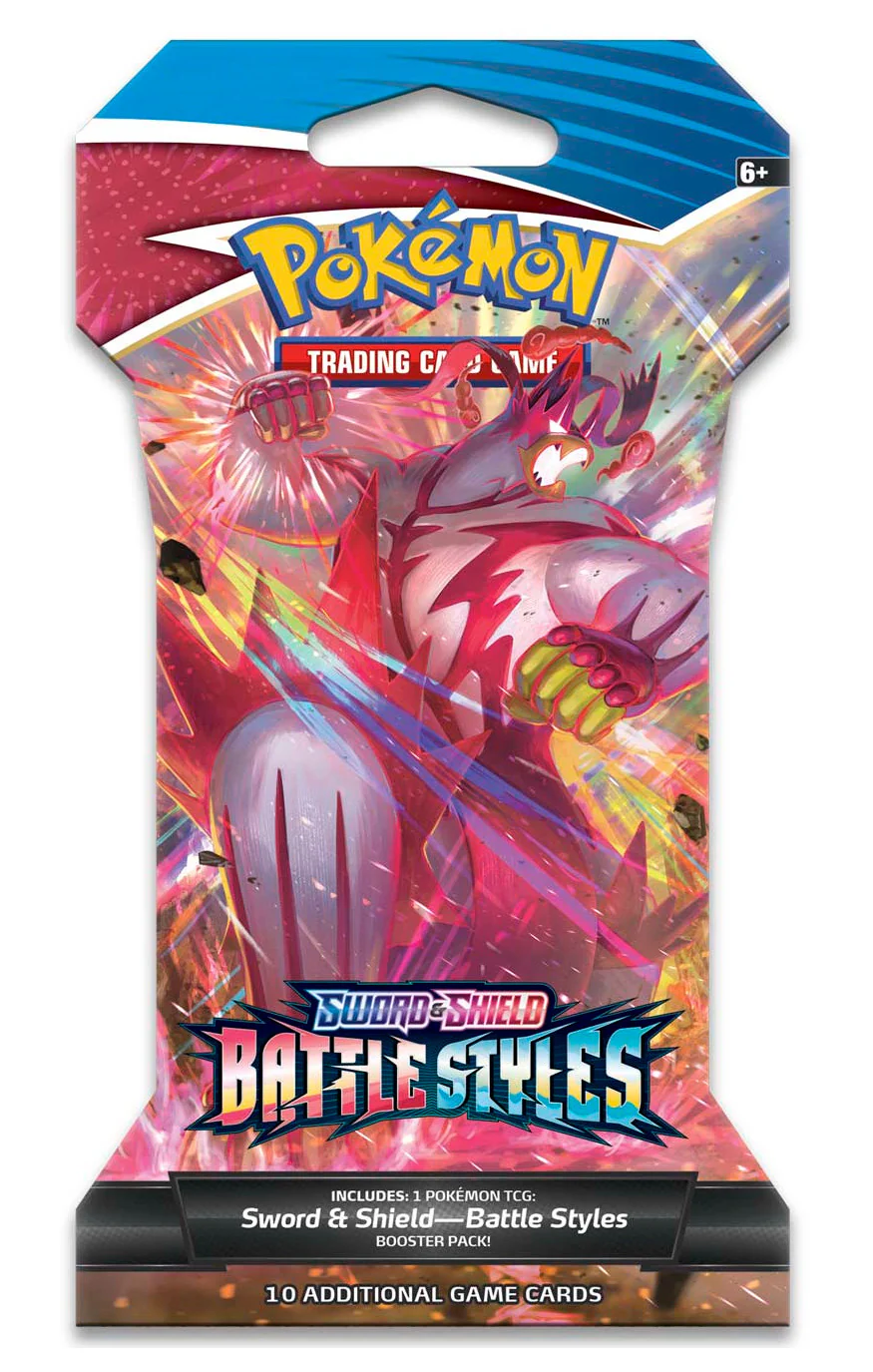 Pokémon TCG: Sword & Shield: Battle Styles - Sleeved Booster Pack - Image 2