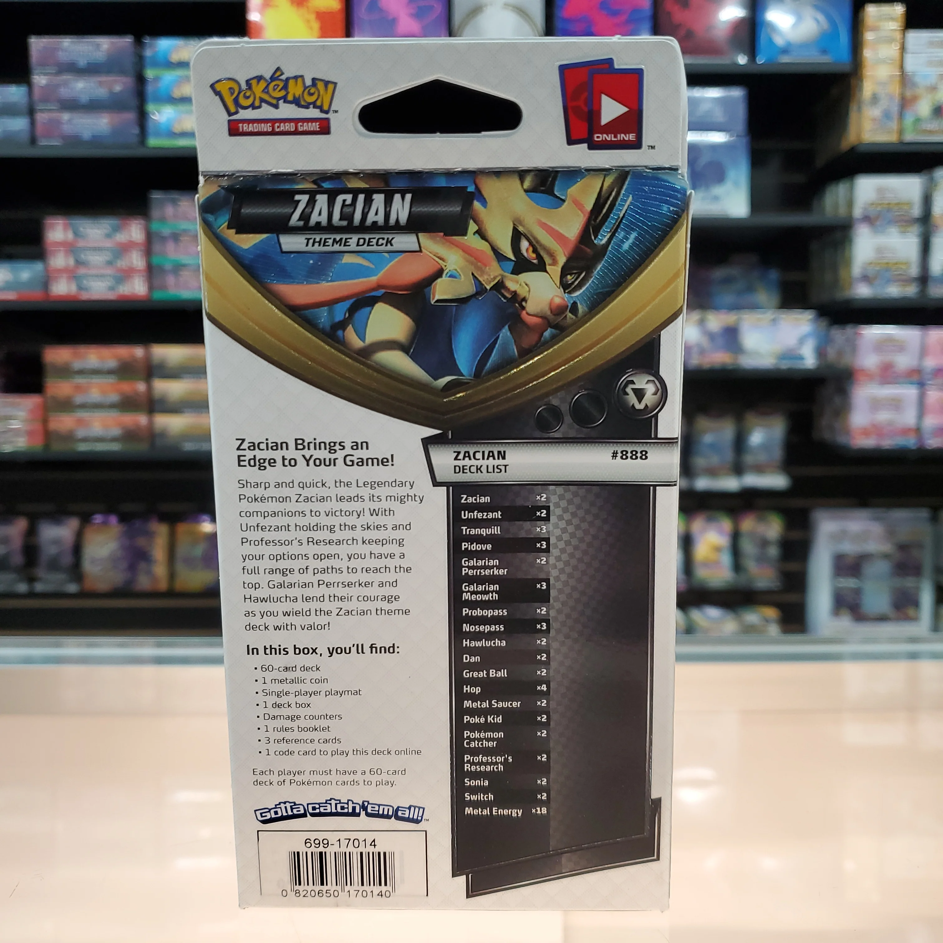 Pokémon TCG: Sword & Shield: Rebel Clash - Theme Deck (Zacian) - Image 3