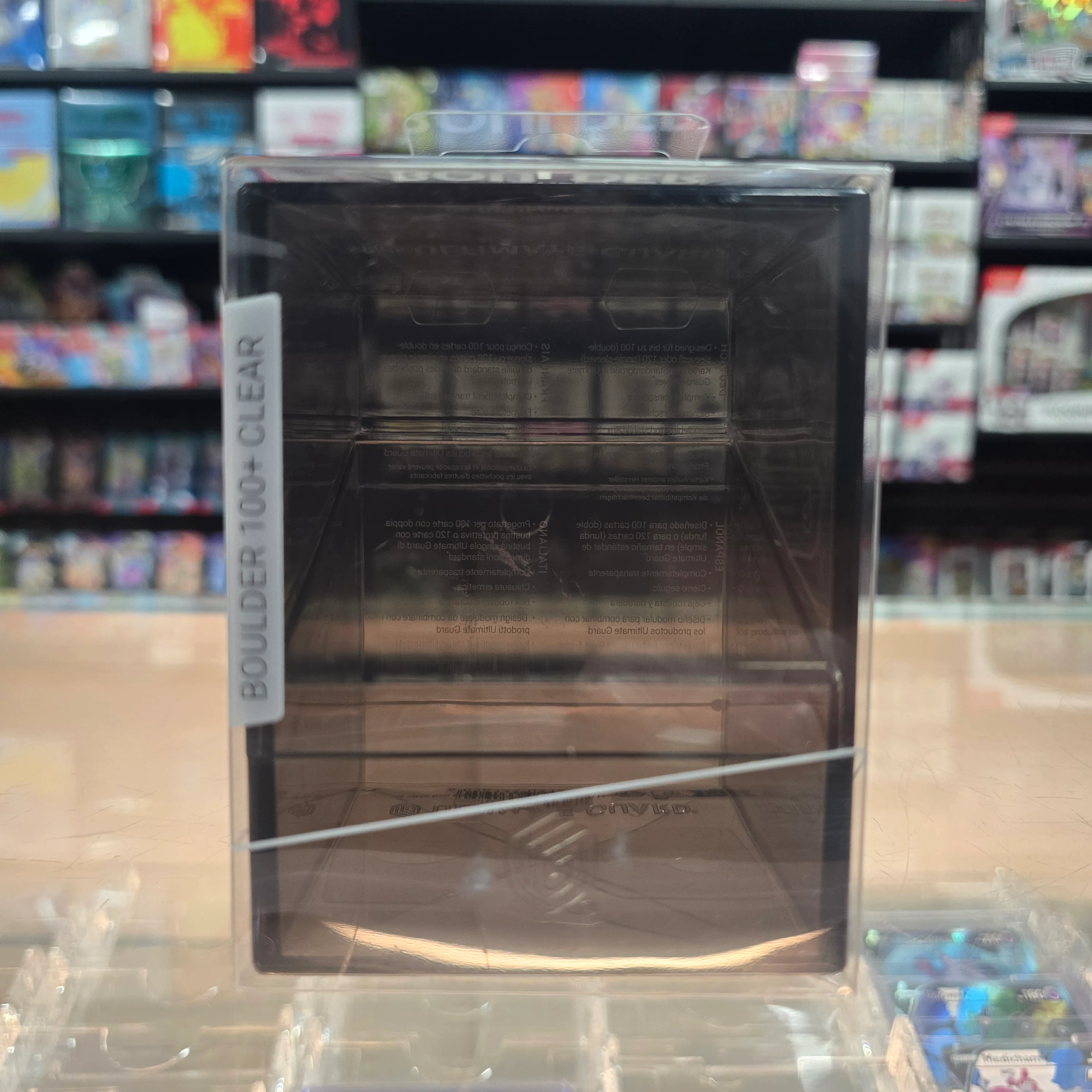 Ultimate Guard - Boulder Deck Case 100+ (Clear Onyx) - Image 4