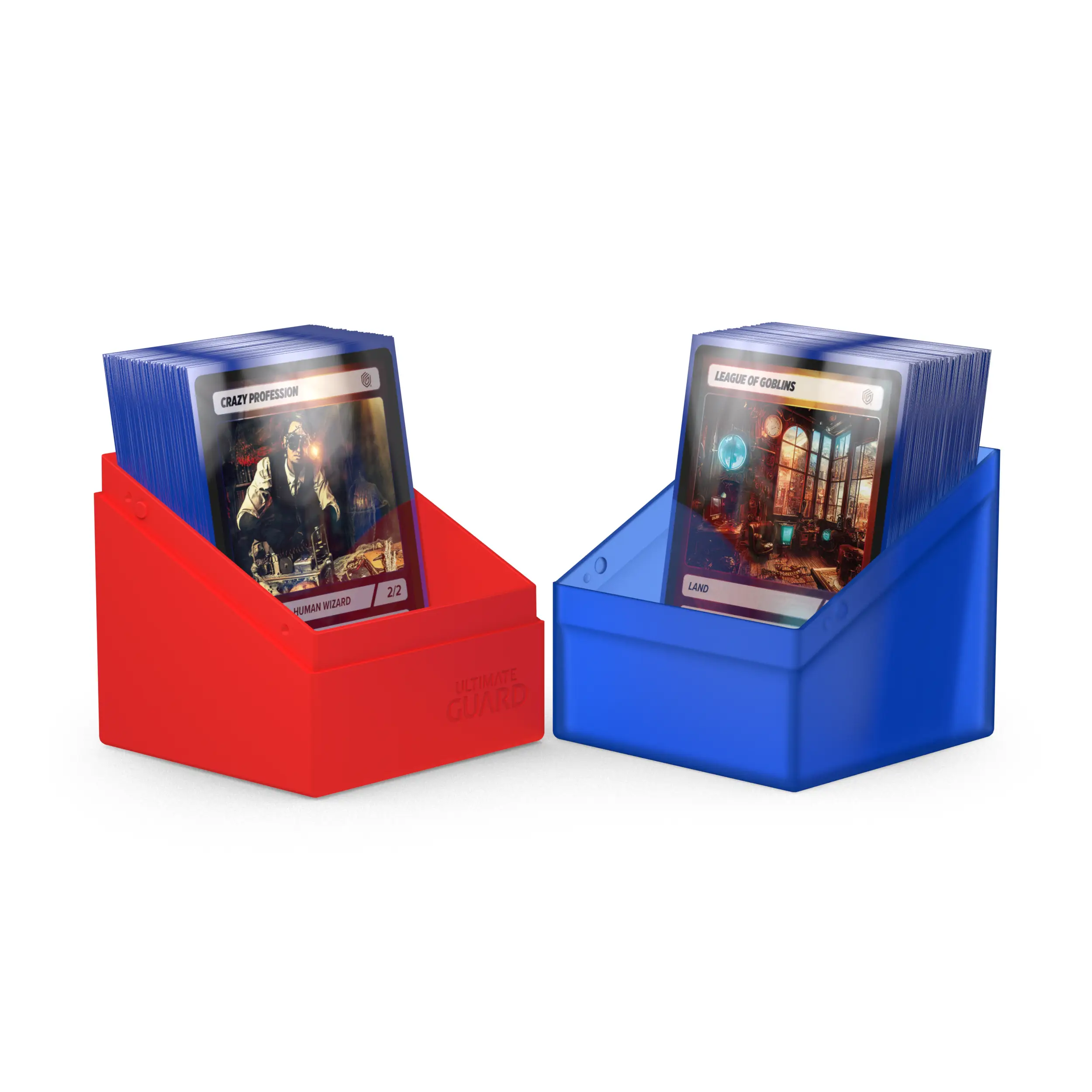 Ultimate Guard - Boulder Deck Case 100+ Synergy (Blue/Red) - Image 3