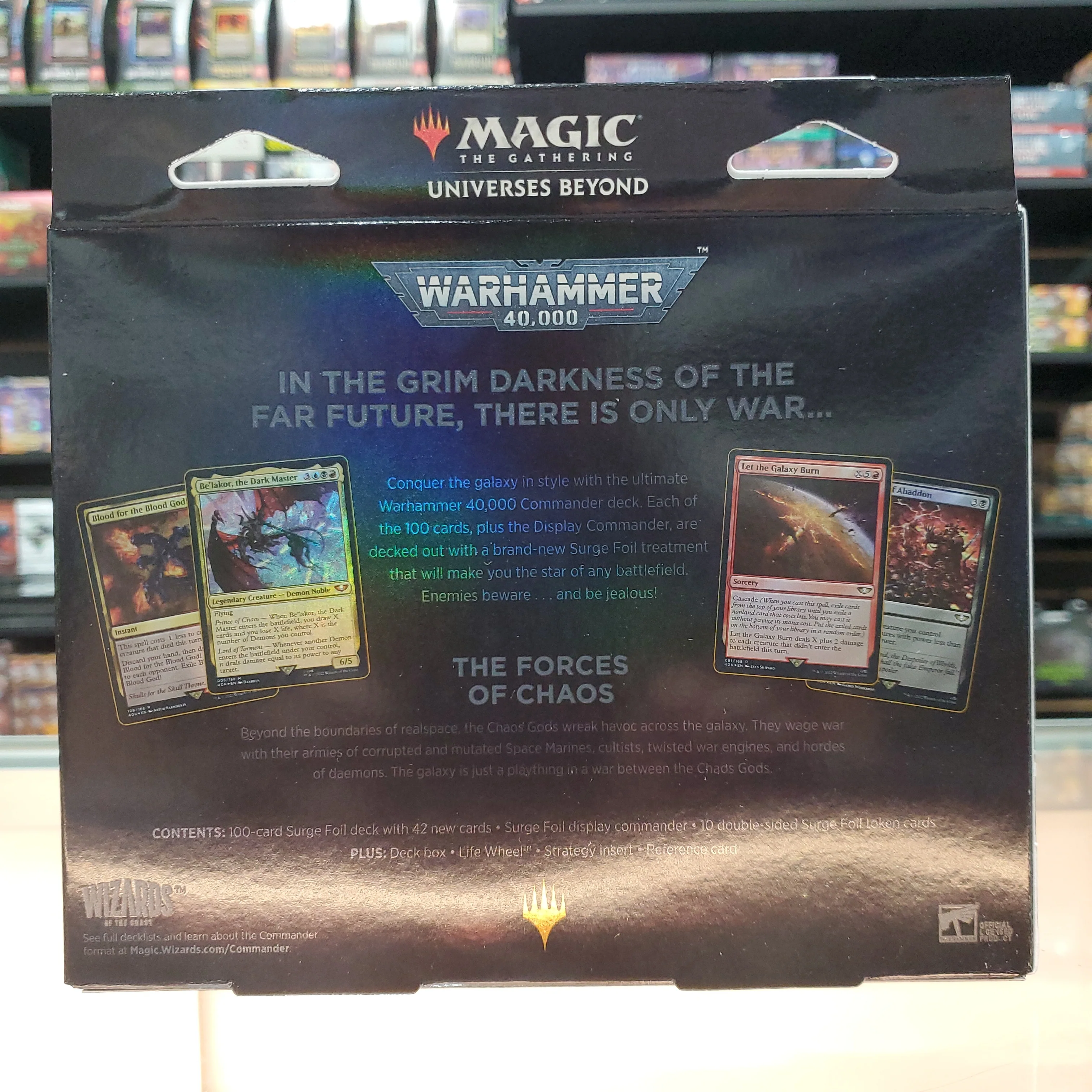 Magic: The Gathering - Universes Beyond: Warhammer 40,000 - Commander Deck (The Ruinous Powers - Collector's Edition) - Image 2
