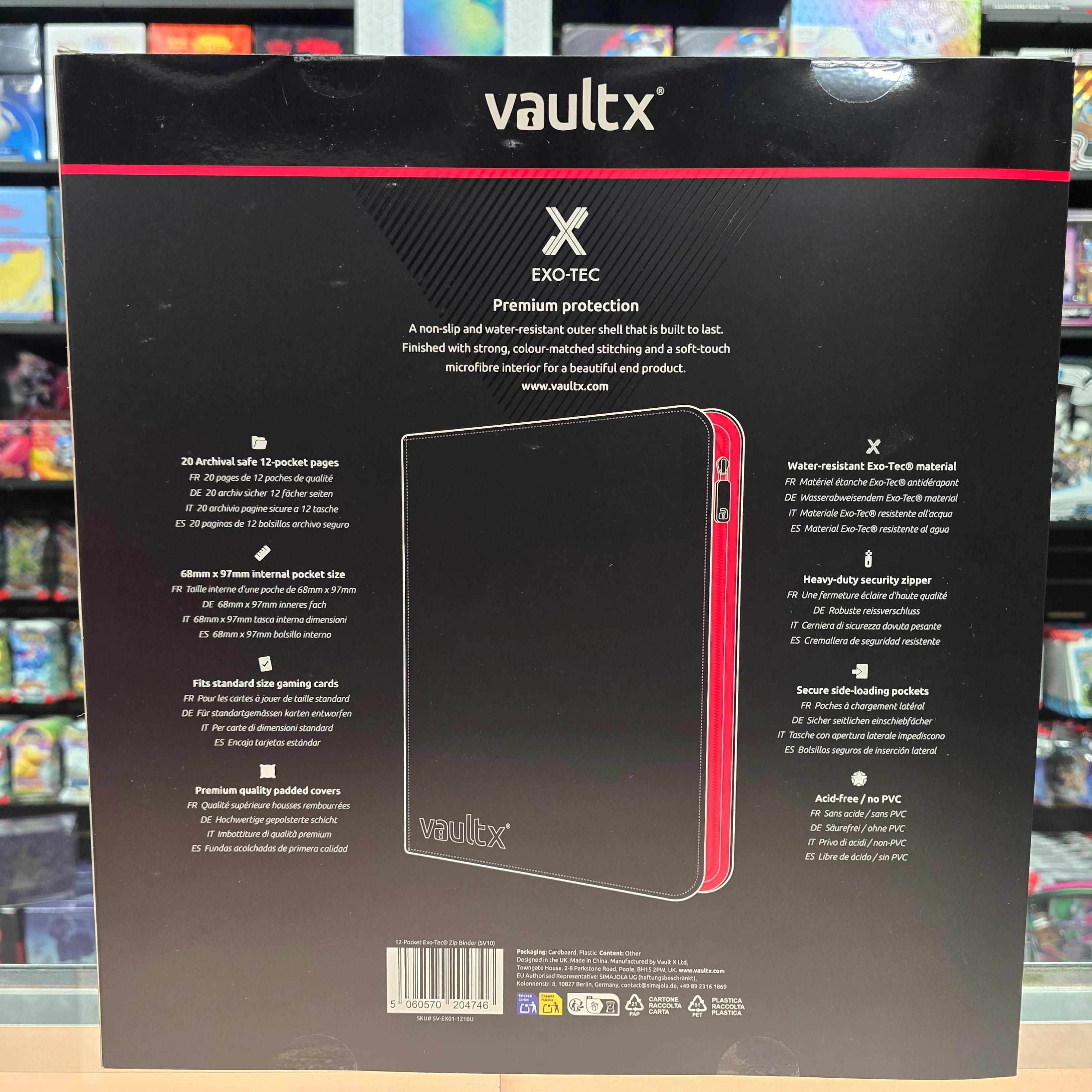 Vault X: 12-Pocket Zip Binder (SV10) - Image 5