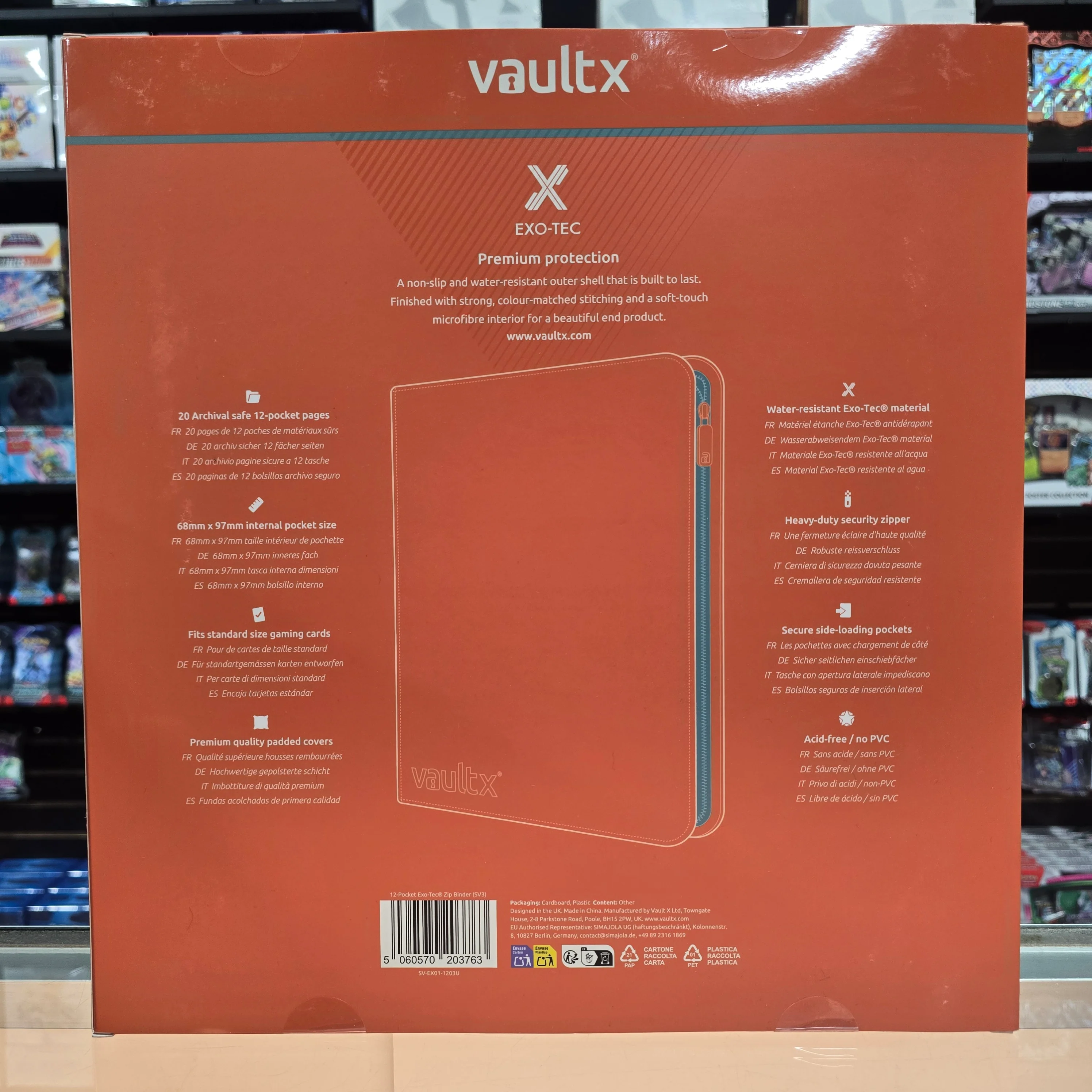 Vault X: 12-Pocket Zip Binder (SV3) - Image 5