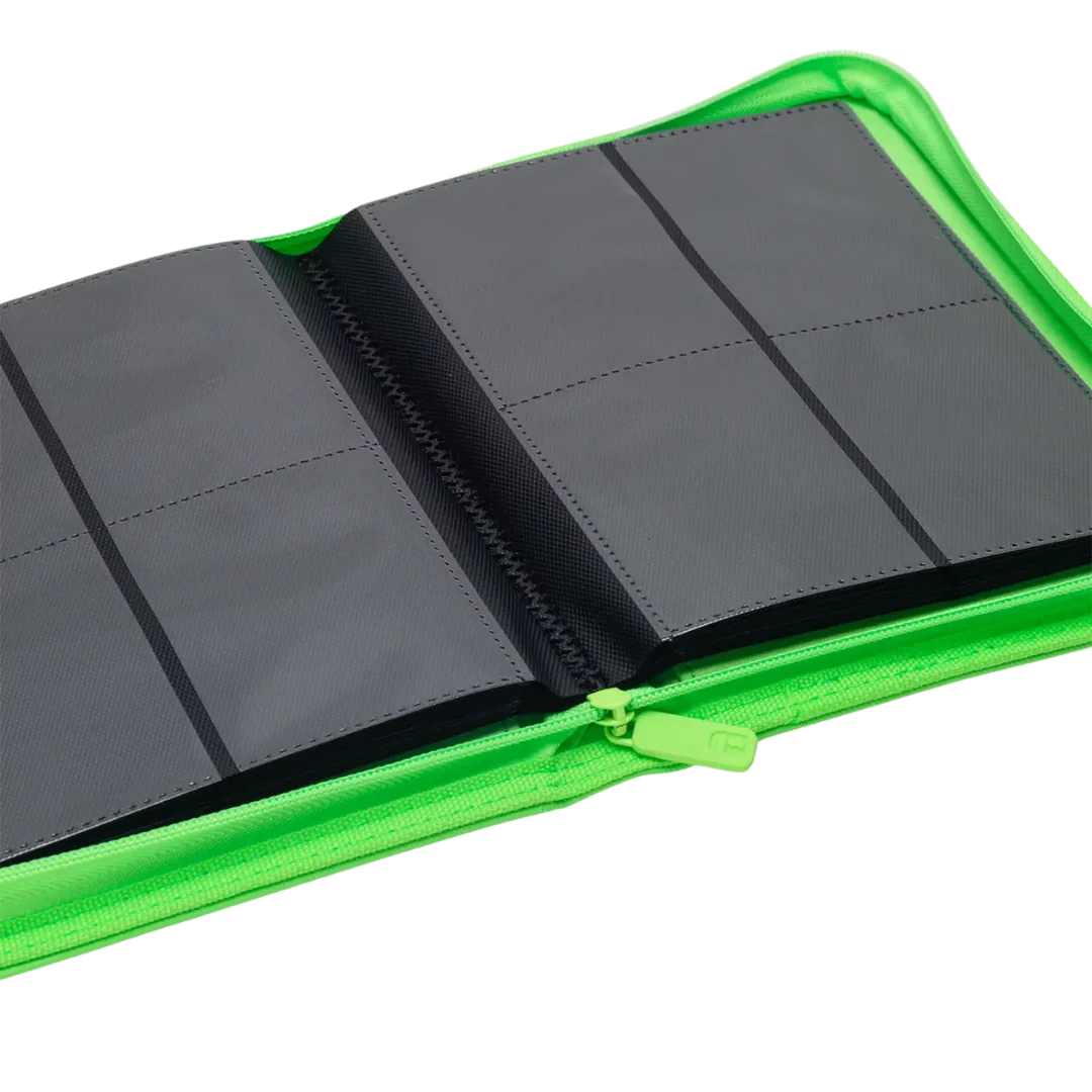 Vault X: 4-Pocket Zip Binder (Neon Green) - Image 2