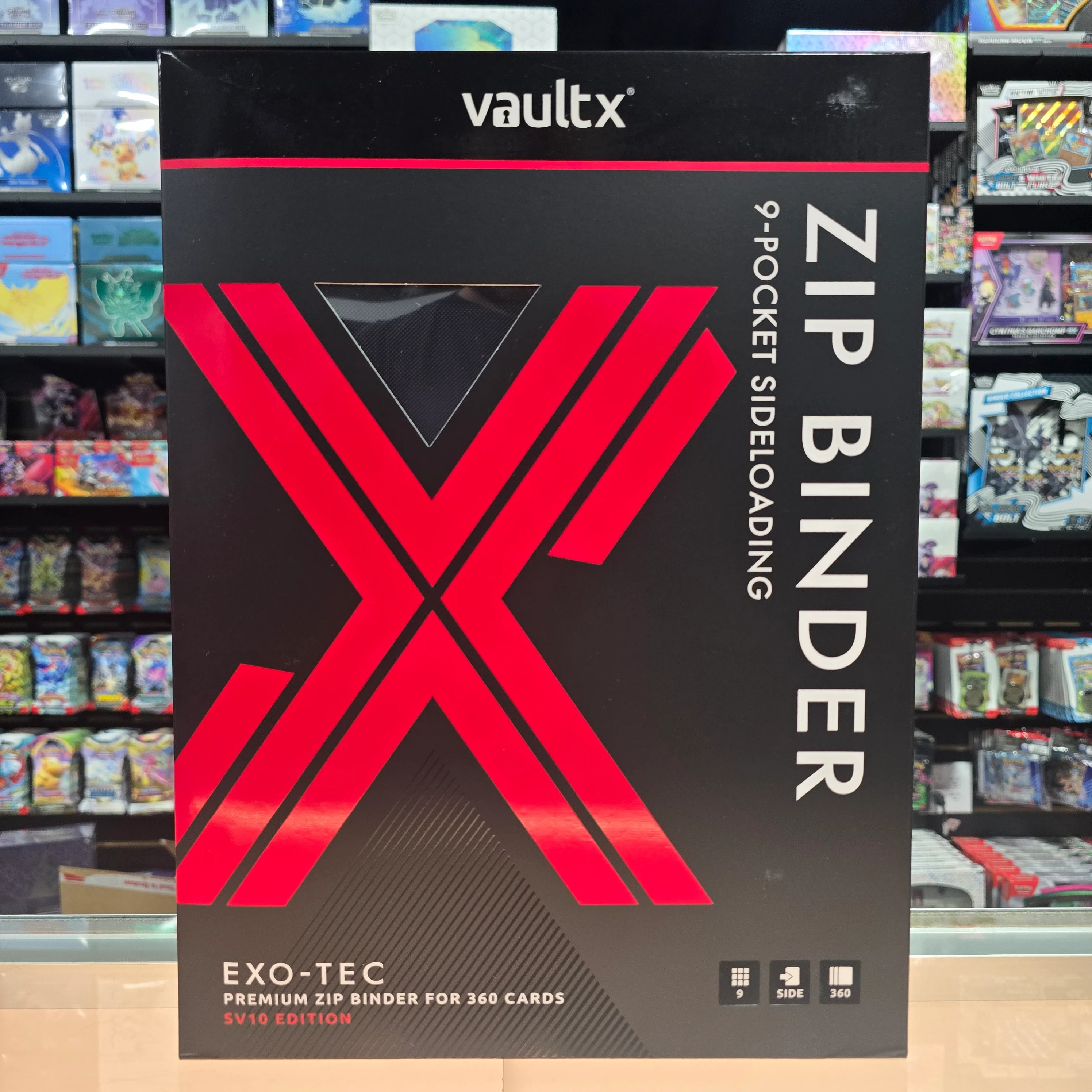 Vault X: 9-Pocket Zip Binder (SV10) - Image 4