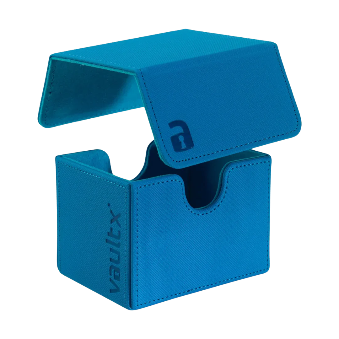 Vault X: Sideloading Deck Box 100+ CT (Neon Blue) - Image 3